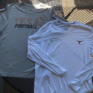 2 UT men’s Nike Dri-fit shirts both size L!